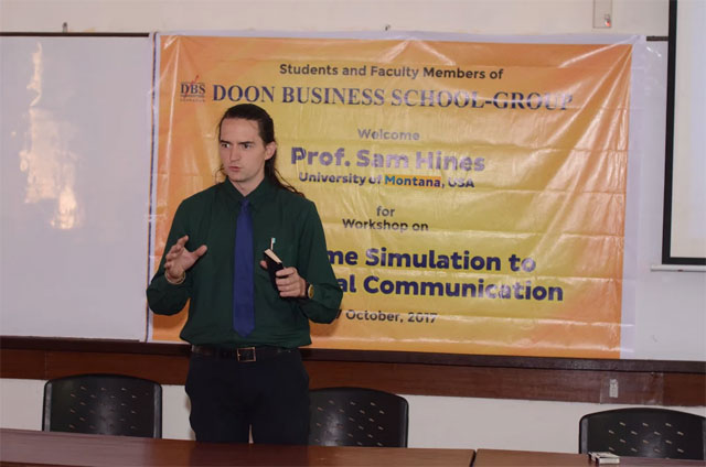 Guest Lecture by Sam Hines